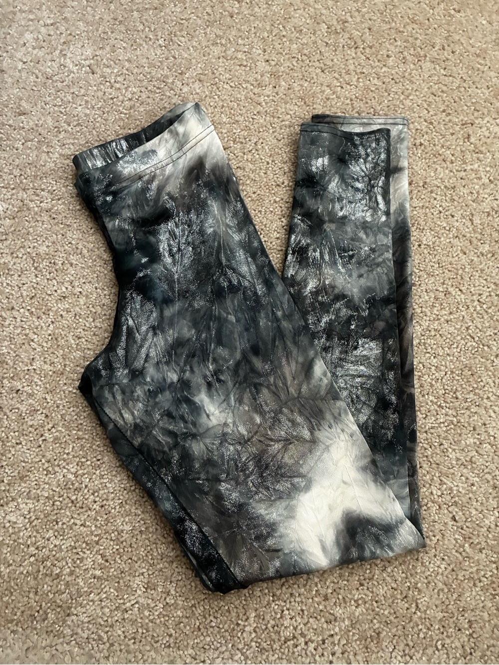 Blackmilk metallic leggings
